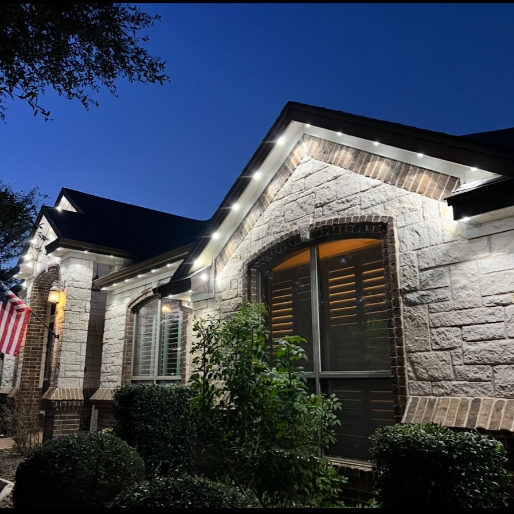 Permanent LED lighting installation in Southern California