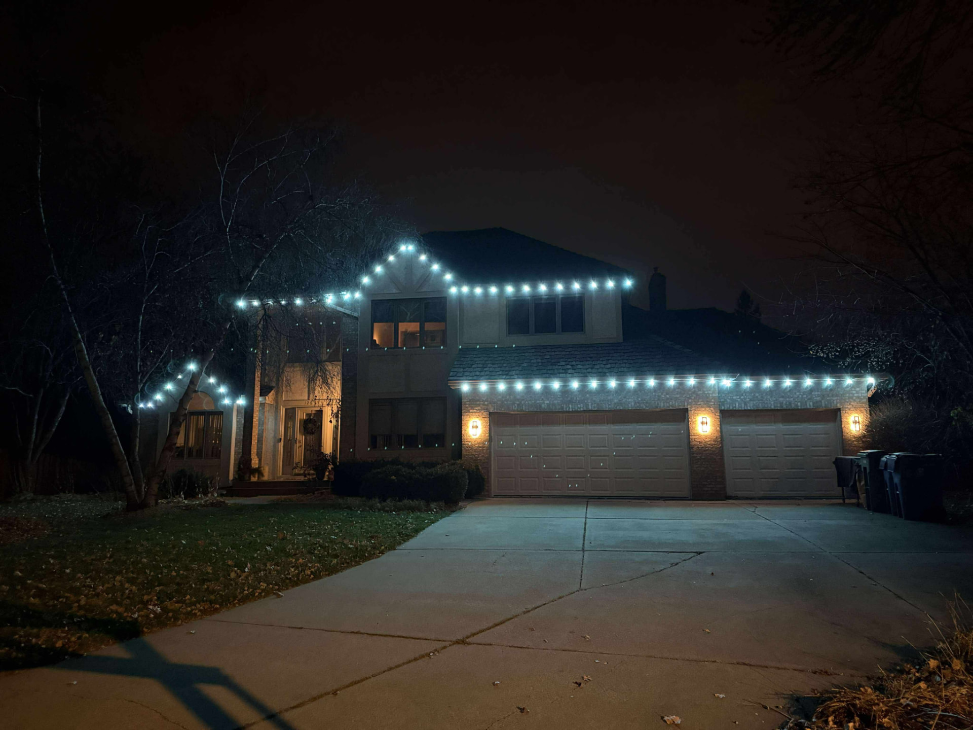 Permanent LED lighting installation in Southern California